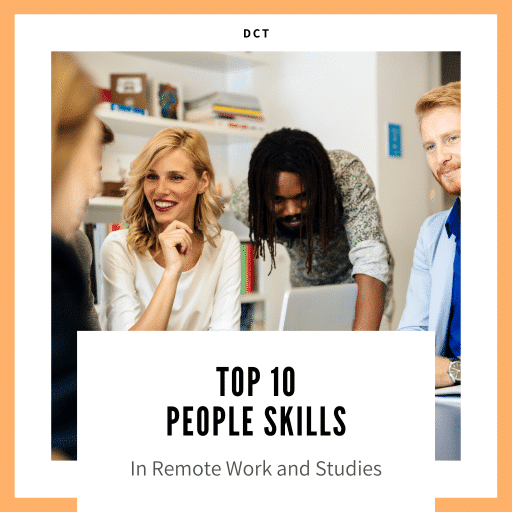 People skills in remote work studies