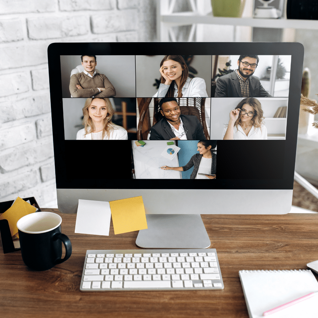 Late from remote meeting